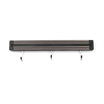 

HENDI magnetická lišta s háčky 340 mm 820209