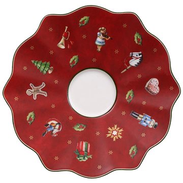 

Villeroy & Boch Vánoční podšálek Toy's Delight k šálku na espresso, červený