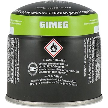 

COSI- typ Gimeg Prik- plynová kartuš