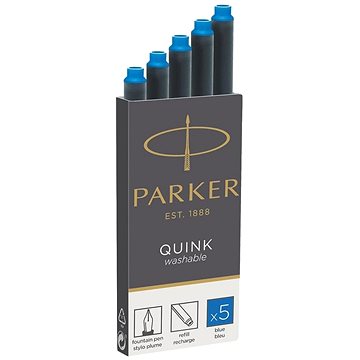 

PARKER Inkoustové bombičky - zmizíkovatelné, modré