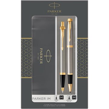

PARKER IM Brushed Metal GT Duo Set