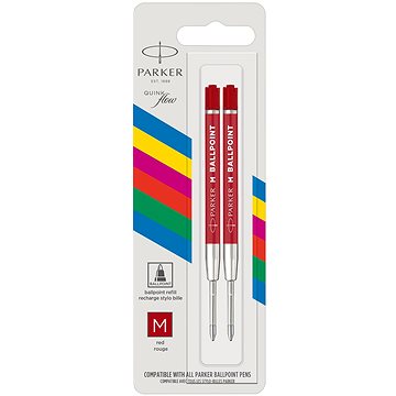 

PARKER QuinkFlow M, červená - balení 2 ks