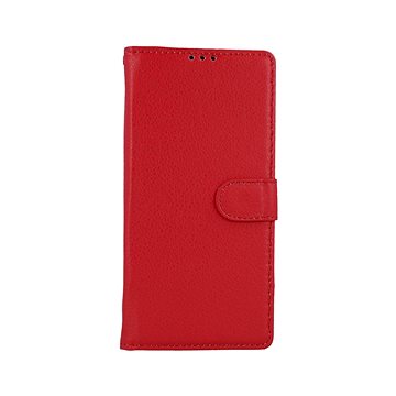 

TopQ Xiaomi Redmi Note 9 Pro knížkový červený s přezkou 50685