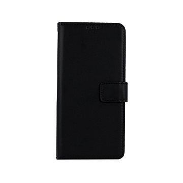 

TopQ Samsung A12 knížkové černé s přezkou 2 56505
