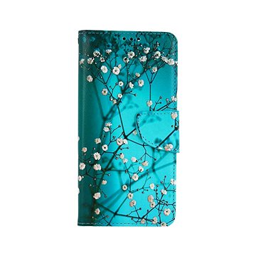 

TopQ Xiaomi Redmi Note 10 Pro knížkové Modré s květy 58041
