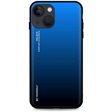 

TopQ LUXURY iPhone 13 pevný duhový modrý 64750