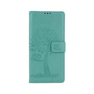 

TopQ Xiaomi Redmi Note 9 Pro knížkový Zelený strom sovičky 50740