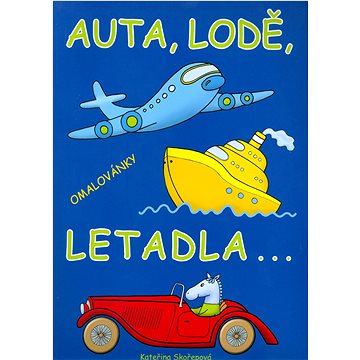 

Auta, lodě, letadla - omalovánky