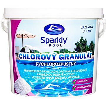 

Sparkly POOL Chlorový granulát 3 kg