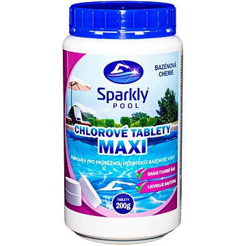 

Sparkly POOL Tablety do bazénu chlorové MAXI 1 kg