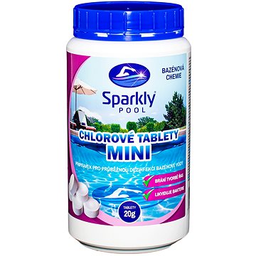 

Sparkly POOL Tablety do bazénu chlorové MINI 1 kg