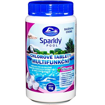 

Sparkly POOL Tablety do bazénu chlorové 6v1 multifunkční 20g 1 kg