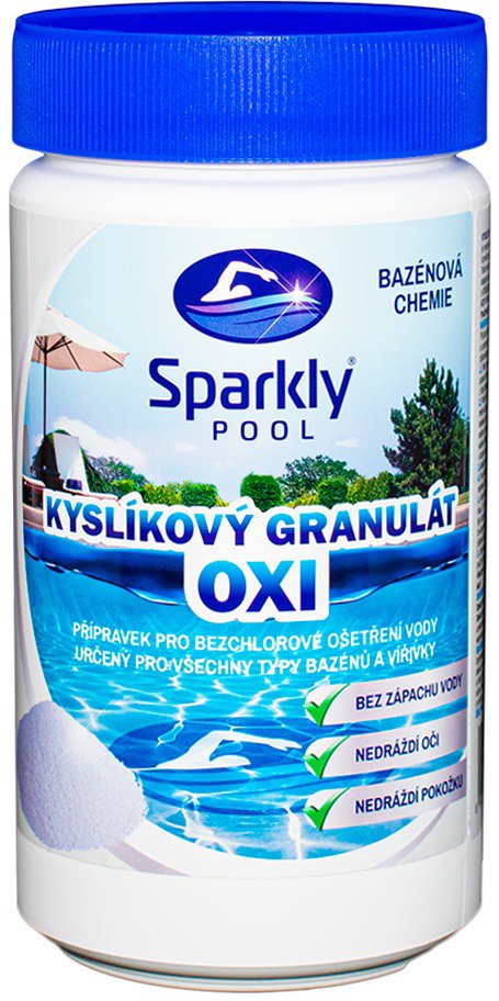 

Sparkly POOL Oxi kyslíkový granulát 1 kg