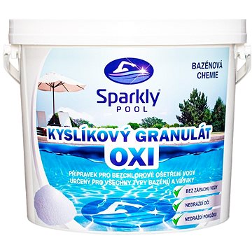 

Sparkly POOL Oxi kyslíkový granulát 3 kg