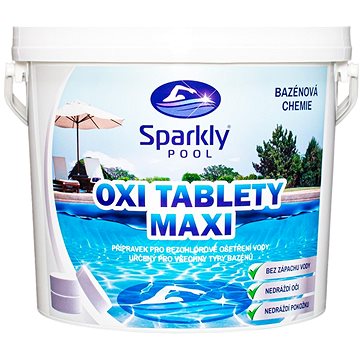 

Sparkly POOL Oxi kyslíkové tablety MAXI 3 kg
