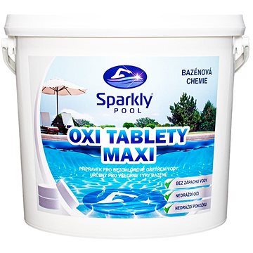 

Sparkly POOL Oxi kyslíkové tablety MAXI 5 kg