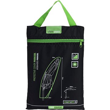 

ProGarden obal na slunečník 220 x 25 x 45 cm, černý