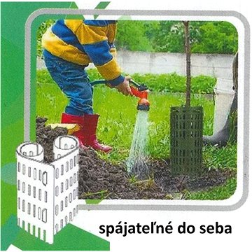 

GARDENLINE Ochrana kmene stromu, 38 x 0.2 x 25 cm, 1 ks, barva zelená