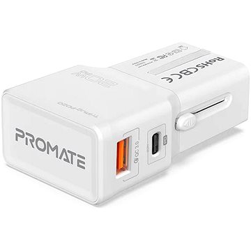 

Promate TriPlug - PD20 cestovní 20 W