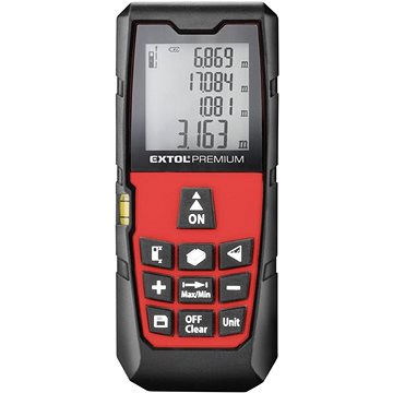 

EXTOL PREMIUM Laserový dálkoměr 80 m 8820043 (2 X AA)