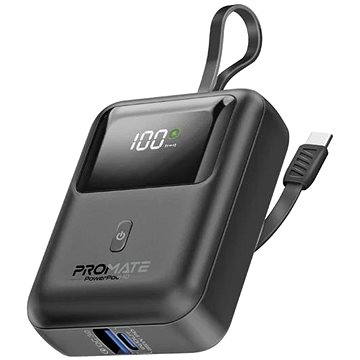 

PROMATE PowerPod 10 s USB-C kabelem 10000 mAh 35 W
