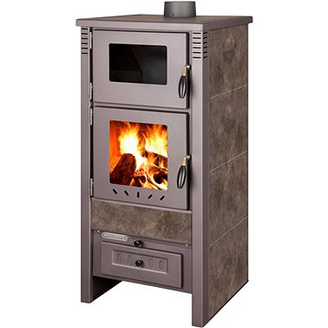 

PRO-TERMO Krbová kamna Taurus Ceramic moka, 12 kW, kouřovod 120 mm