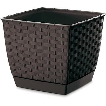 

PROSPERPLAST Květináč RATOLLA ROUND DRLO300, tmavě hnědý
