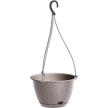 

PROSPERPLAST Květináč RATOLLA ROUND W DRLW240, béžový