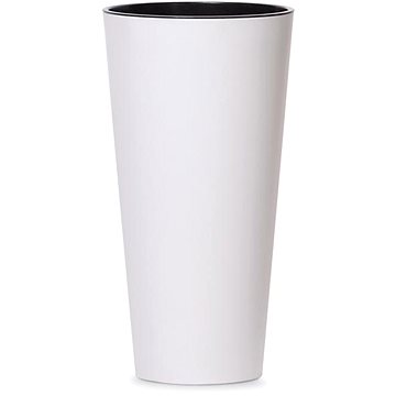 

PROSPERPLAST Květináč TUBUS Slim DTUS150S, bílý