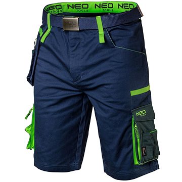 

Neo tools panské pracovní kraťasy premium, modro-zelené, L