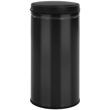 

Odpadkový koš s automatickým senzorem 70 l uhlíková ocel černý 322702