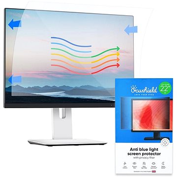

Ocushield privátní fólie s blue-light fitrem pro notebooky/monitory 22" W (474x297mm)