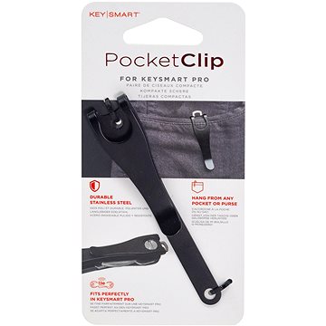 

KeySmart Pocket Clip - černý