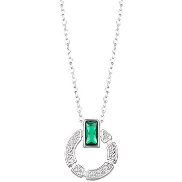 

Preciosa Sublime s kubickou zirkonií, emerald (Ag 925/1000, )