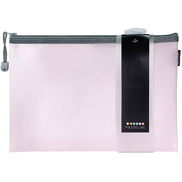 

KARTON P+P Pastelini obálka se zipem síťovaná A4 růžová