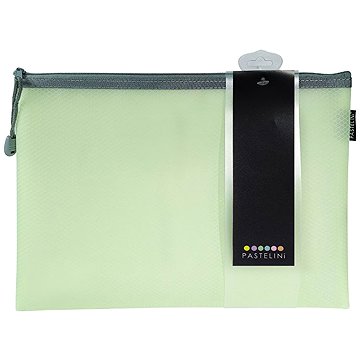 

KARTON P+P Pastelini obálka se zipem síťovaná A4 zelená