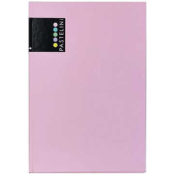

KARTON P+P Pastelini záznamní kniha A4 96 listů, lamino mat, růžová