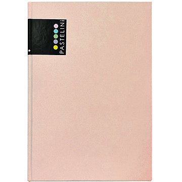 KARTON P+P Pastelini záznamní kniha A5 96 listů, lamino mat, meruňková