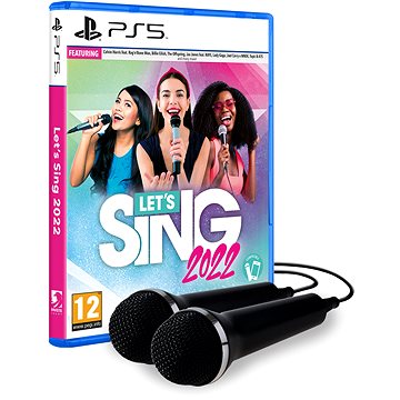 Lets Sing 2022 + 2 microphone - PS5 - Hra na konzoli