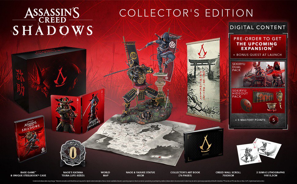 Assassins Creed Shadows Collectors Edition - PS5