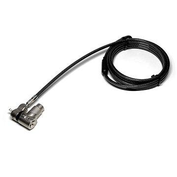 

PORT CONNECT Bezpečnostní univerzální kabel, 2 klíče, stříbrná