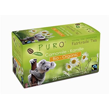 

Puro Fairtrade BIO čaj porcovaný heřmánkový 25x1g