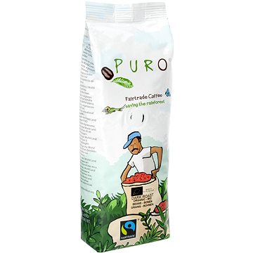 

Puro Zrnková káva Fairtrade BIO DARK ROAST 100% Arabica 250g