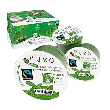 

Puro Fairtrade 4U kompatibilní s Tchibo, Caffitaly 96 kusů