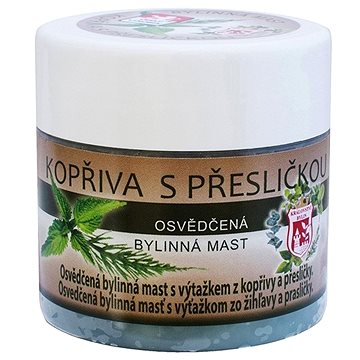 

Mastičky bylinkové 150 ml kopřiva s přesličkou