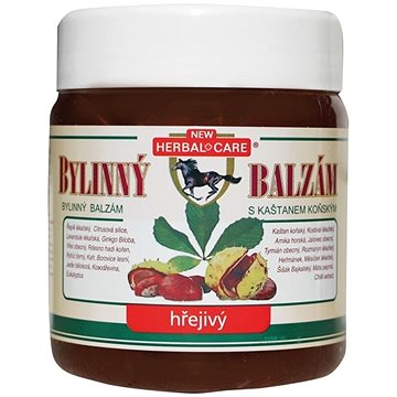 

Balzám bylinný s kaštanem koňským hřejivý 500 ml