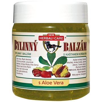 

Balzám bylinný s kaštanem koňským s aloe vera 500 ml
