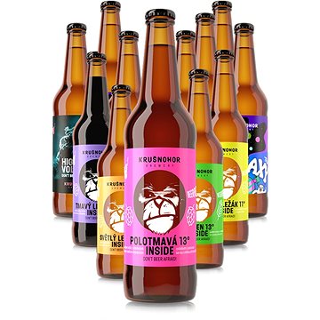 

Krušnohor Degustační set 12x0,5l
