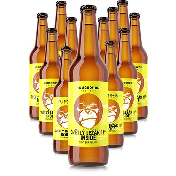 

Krušnohor Světlý ležák 11° 12x0,5l