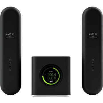 

Ubiquiti AmpliFi HD Home Wi-Fi Router + 2x Mesh Point, Gamer's edition